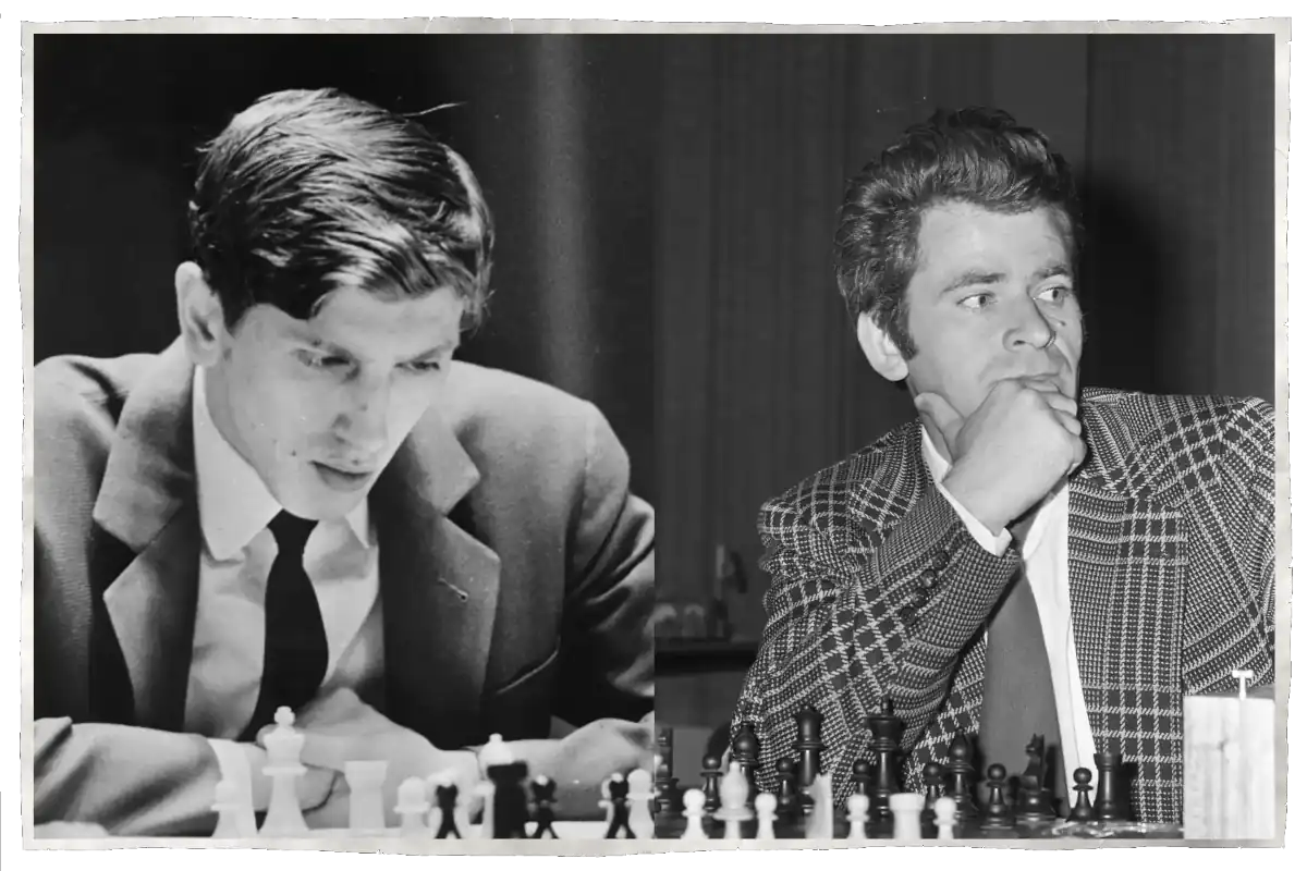 Bobby Fischer and Boris Spassky