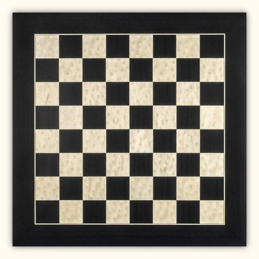 Chessboard Black Deluxe 55 mm poplar maple